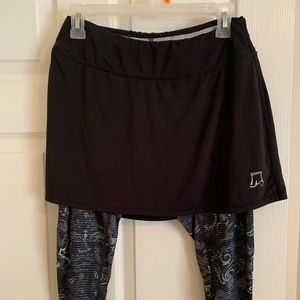 Capri running skirt